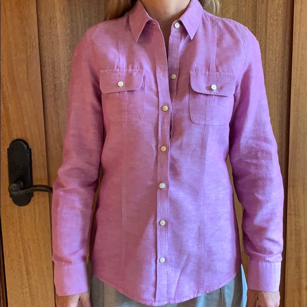Lavender oxford shirt